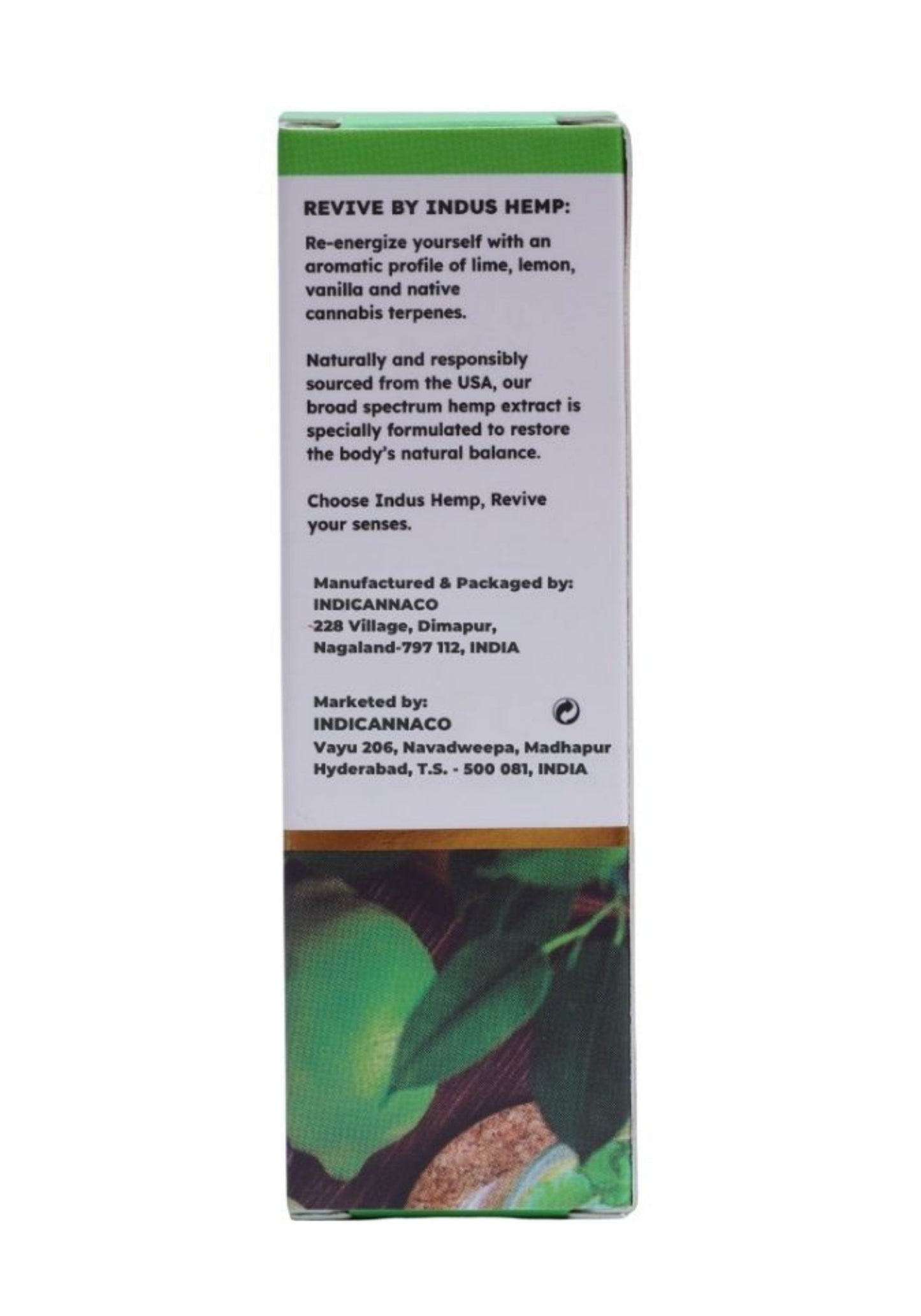 INDUS HEMP CANNA HEALTH CBD REVIVE 2200mg