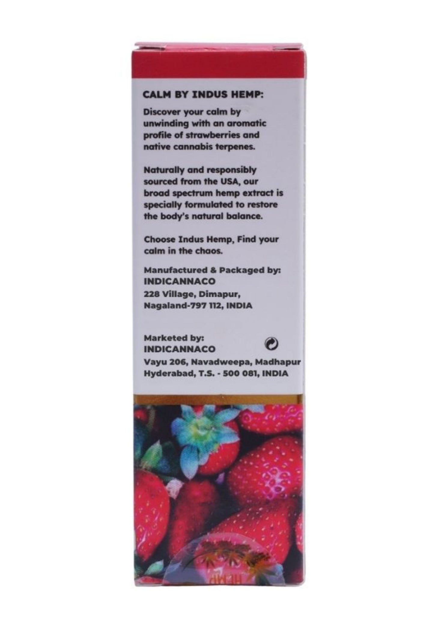 INDUS HEMP CANNA HEALTH CBD CALM 1500mg