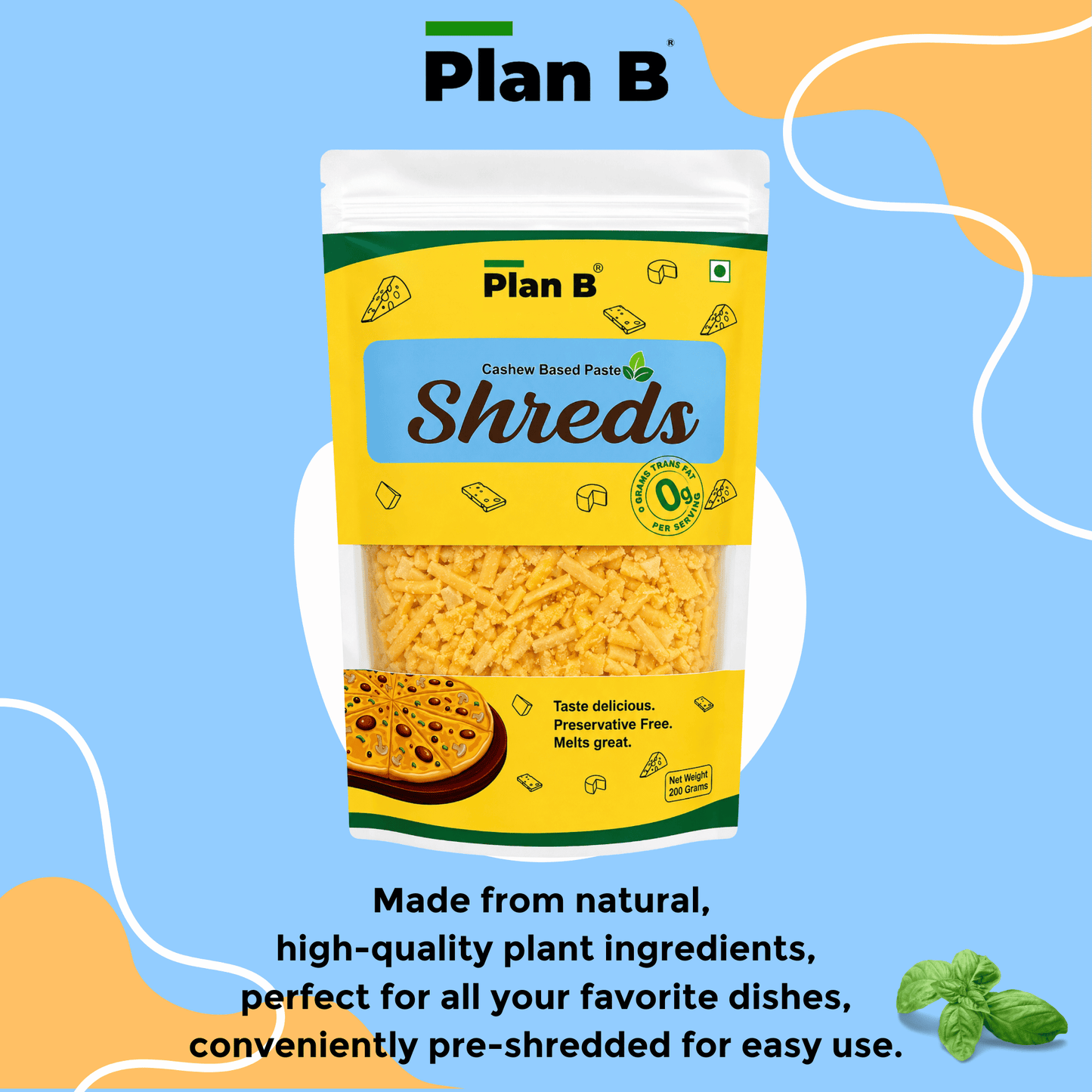 Plan B Cheezy Shreds 200 g