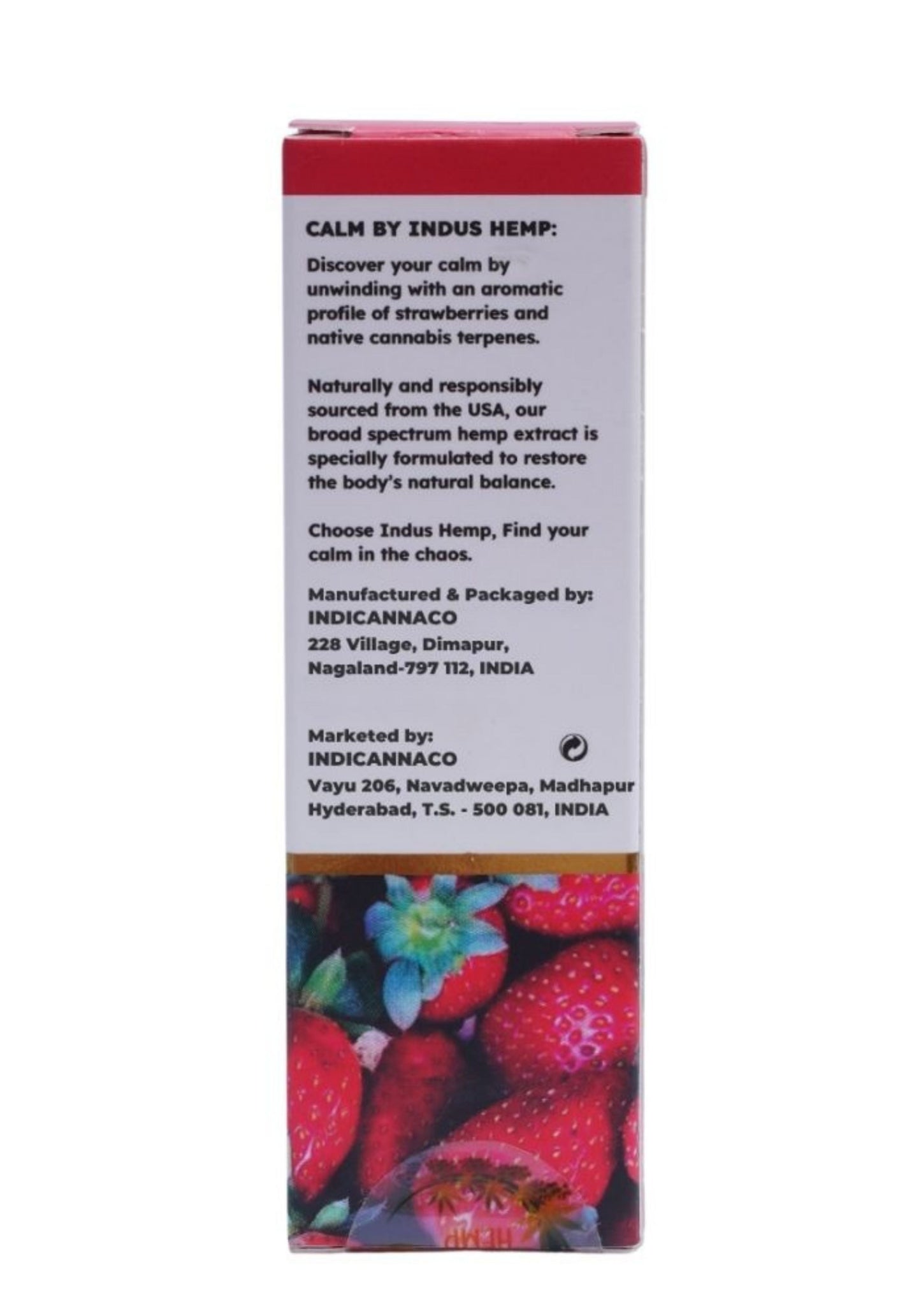 INDUS HEMP CANNA HEALTH CBD CALM 750mg
