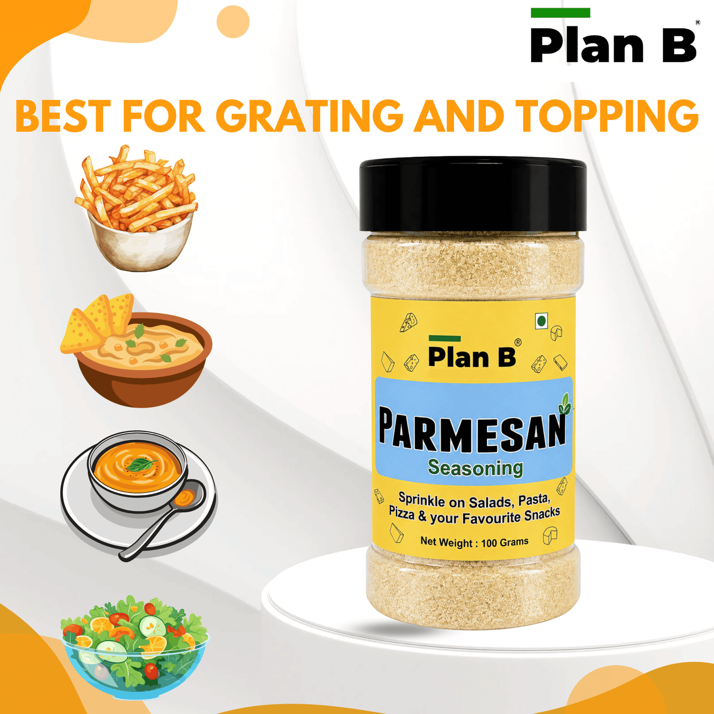 Plan B Parmesan Seasoning (100 g)