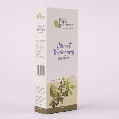 Atrimed Plant Science Vibrant Bhringaraj Shampoo | For Strong Hair | 100ml | Pack of 1