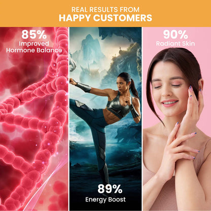 Vlado's Himalayan Organics Multivitamin with Probiotics for Women | 60 Veg Tablet