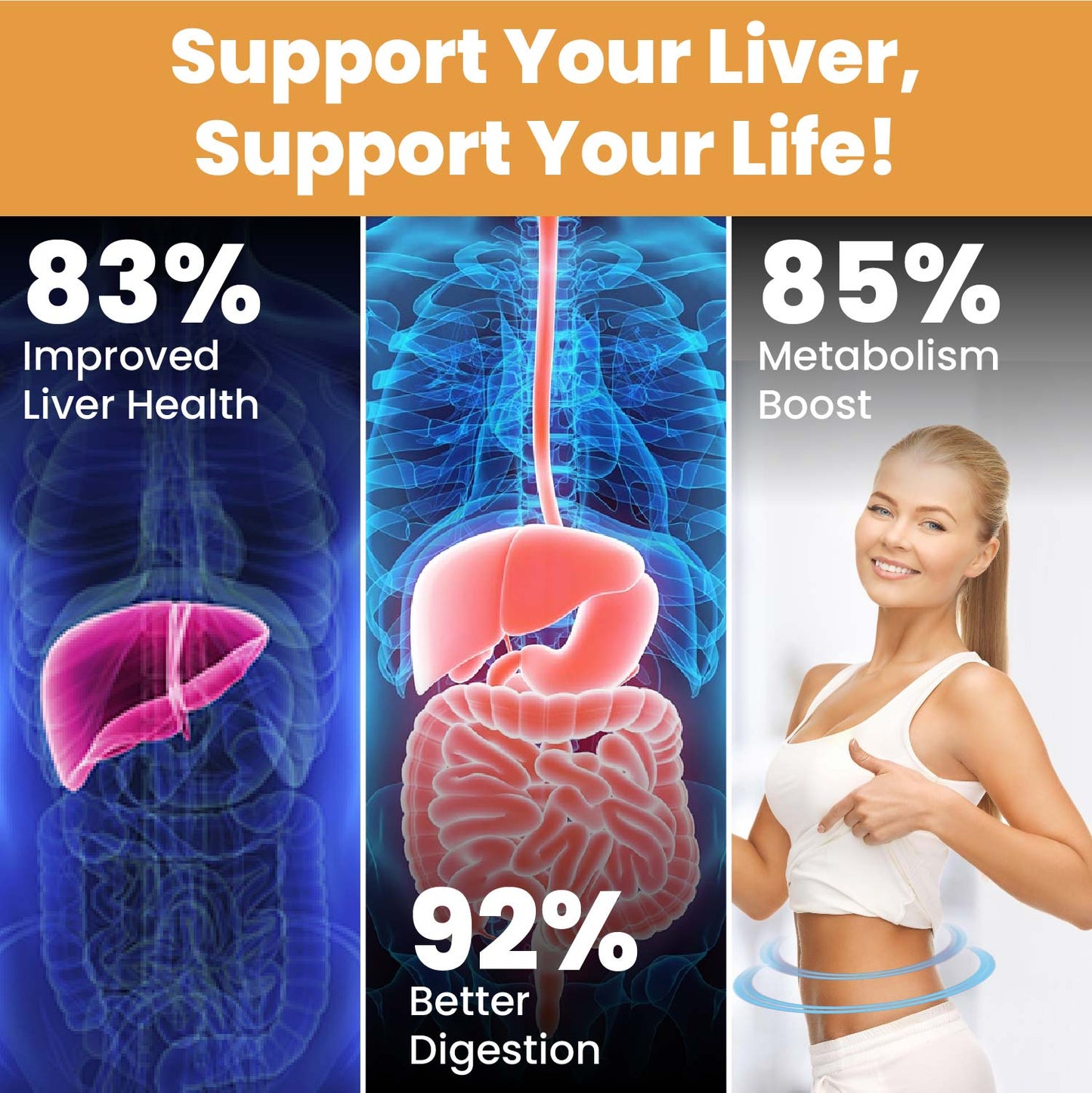 Vlado's Himalayan Organics Plant Based Liver Support with Milk Thistle- 60 Veg Capsules
