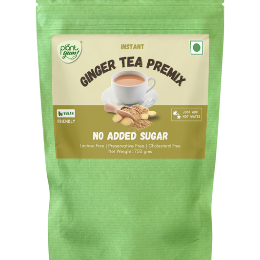 No Added Sugar Tea Premix - Ginger (Adrak) (750g)