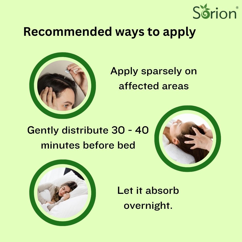 Atrimed Sorion Head Fluid | For Itchy scalp with long-lasting effects | Made with a special combination of Neem, Turmeric, Common Madder and Pala Indigo | 50 ml