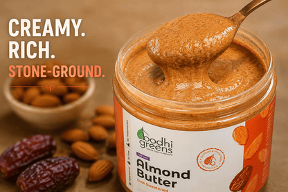 Bodhi Greens Almond Butter | Date Sweetened | 1kg