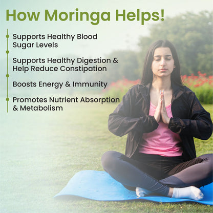 Vlado’s Himalayan Organics Organic Moringa Tablets | 1200 mg Moringa Leaf Extract | Pure Plant-Based Superfood | 60 Tablets