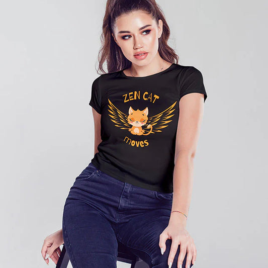 T-Shirt | Zen Cat Moves