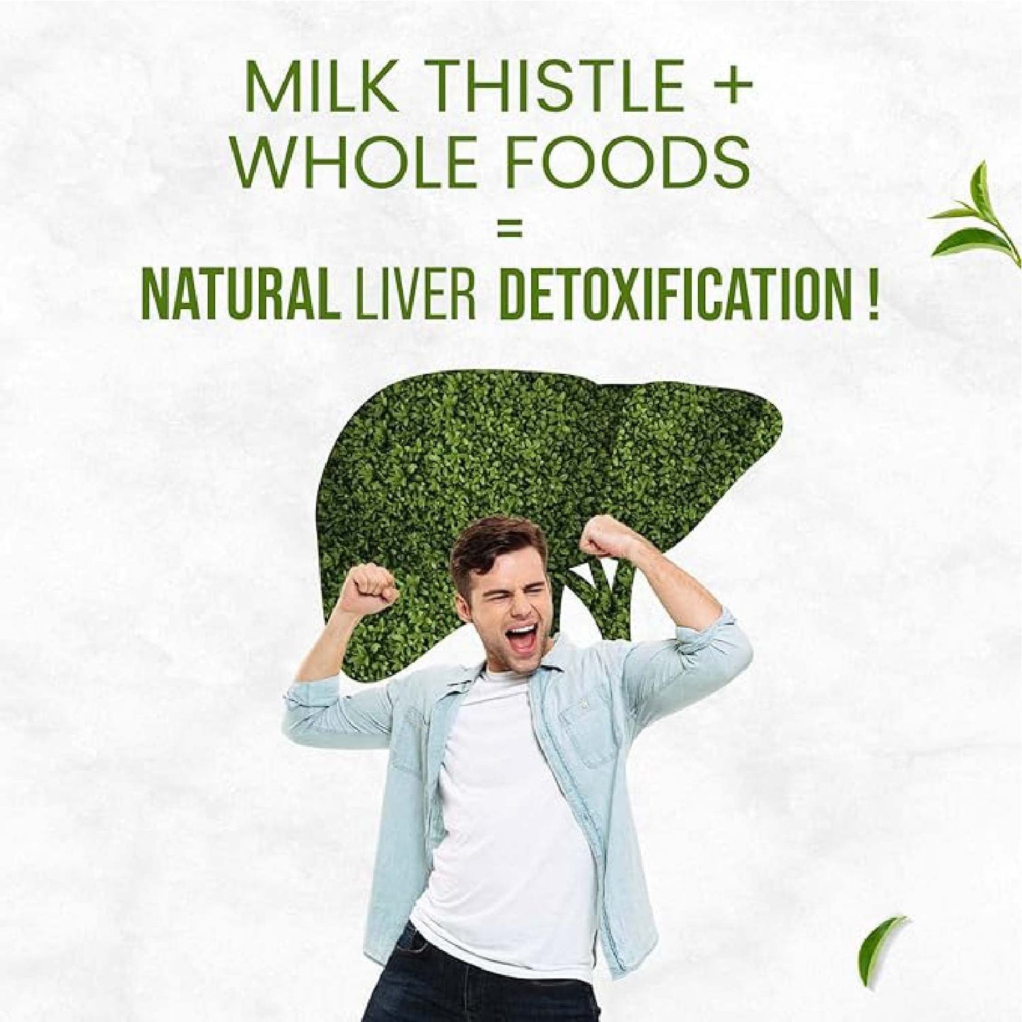Vlado's Himalayan Organics Plant Based Liver Support with Milk Thistle- 60 Veg Capsules