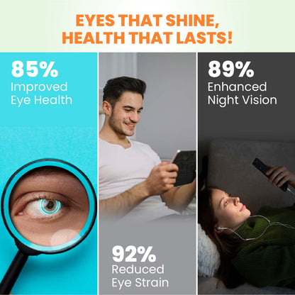 Vlado's Himalayan Organics Eye Care Supplement (Lutemax 2020, Orange Extract, Carrot Extract) - 60 Tablets