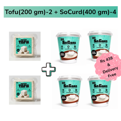 Tofu Guys (Tofu + SoCurd) Free Delivery Subscriptions
