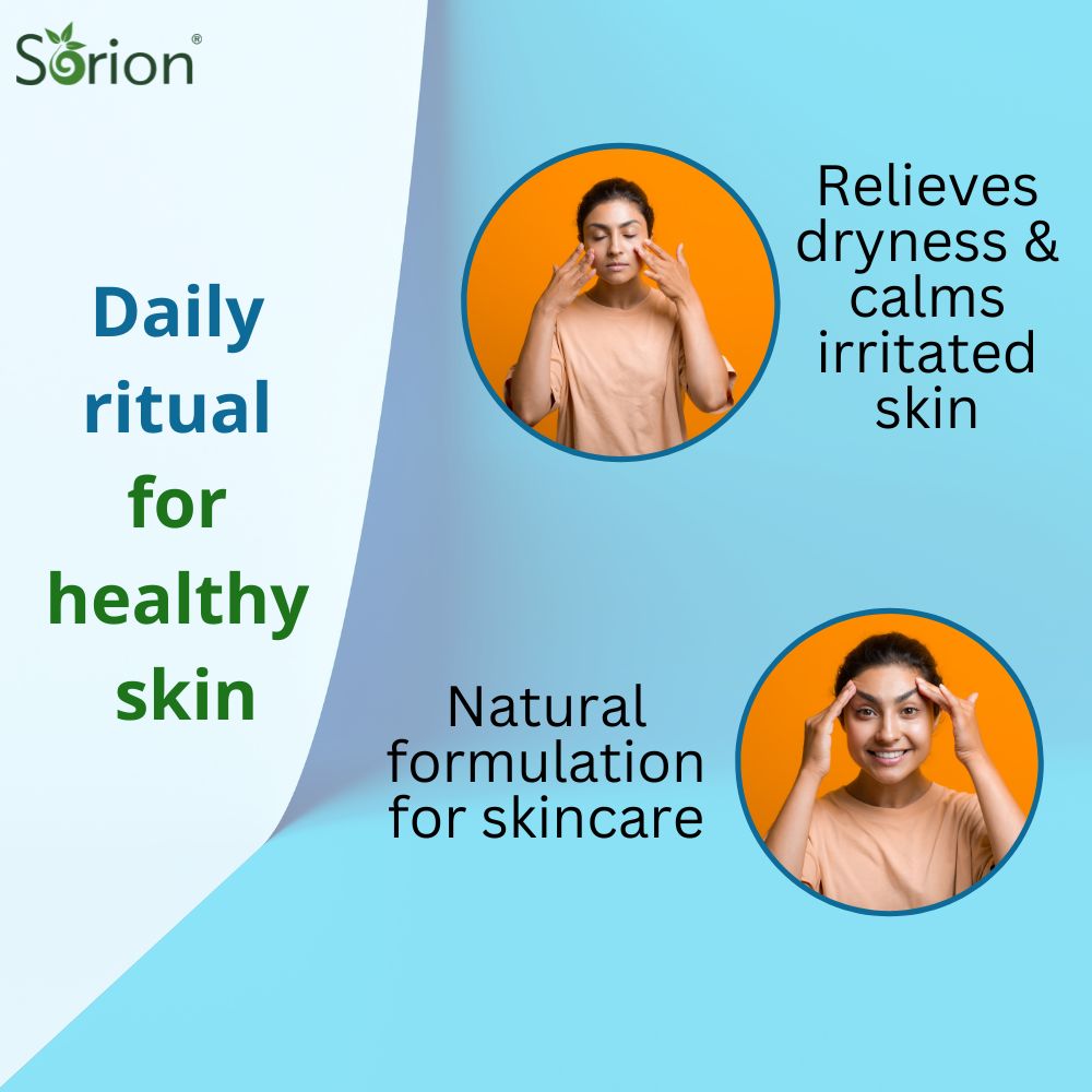 Atrimed Sorion Moisturizer | With precious Narikela & Plant extracts from Nimba, Haridra, Manjistha & Streekutaja | Intensive care of sensitive, irritated, Itchy or flaky skin | 200ml | Pack of 1