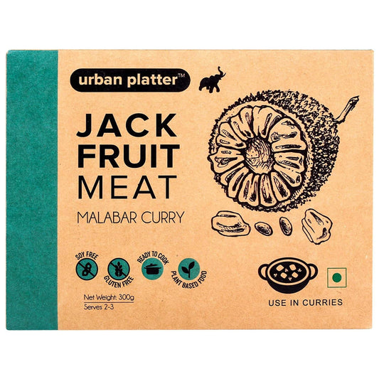 Urban Platter Jackfruit Meat, Malabar Curry, 300g (Ready to Cook)