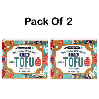 Urban Platter Firm Tofu, 200g (Pack Of 2)