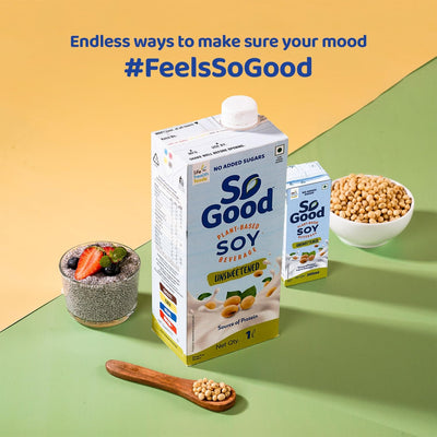 So Good Soy Natural Unsweetened Beverage, 200ml