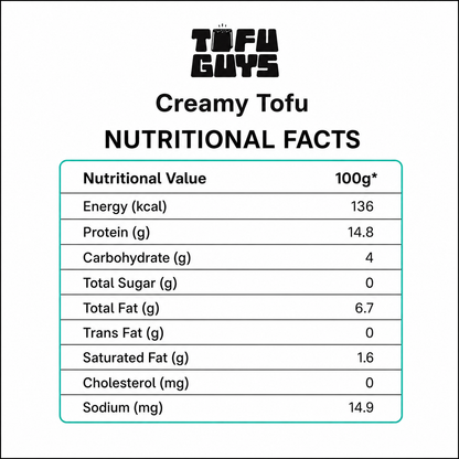 Tofu Guys Creamy Tofu 200gm pack of 2- Bangalore Only