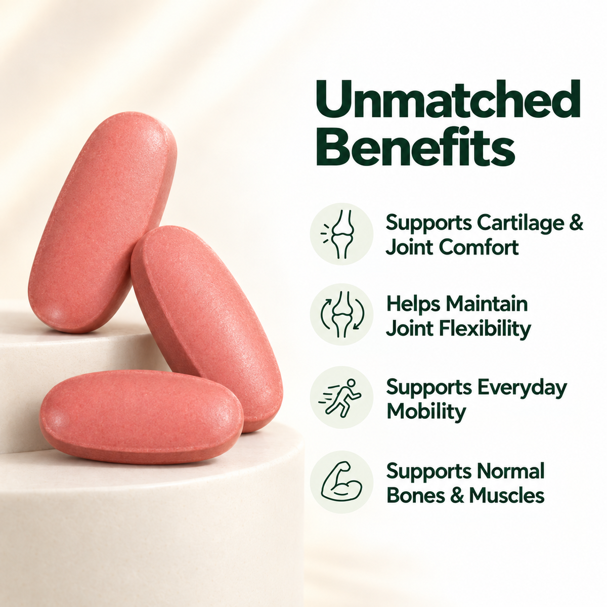 Vlado's Himalayan Organics Plant-Based Joint Support with Boswellia Serrata, Turmeric, Amla, Moringa & 10 Ayurvedic Herbs – 60 Veg Tablets