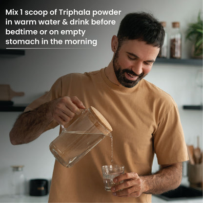 Vlado’s Himalayan Organics Triphala Powder | Ayurvedic Blend of 3 Fruits | 100g