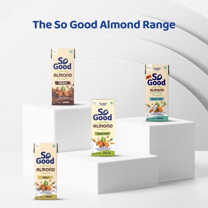 So Good Almond Fresh, Vanilla Beverage, 200 ml