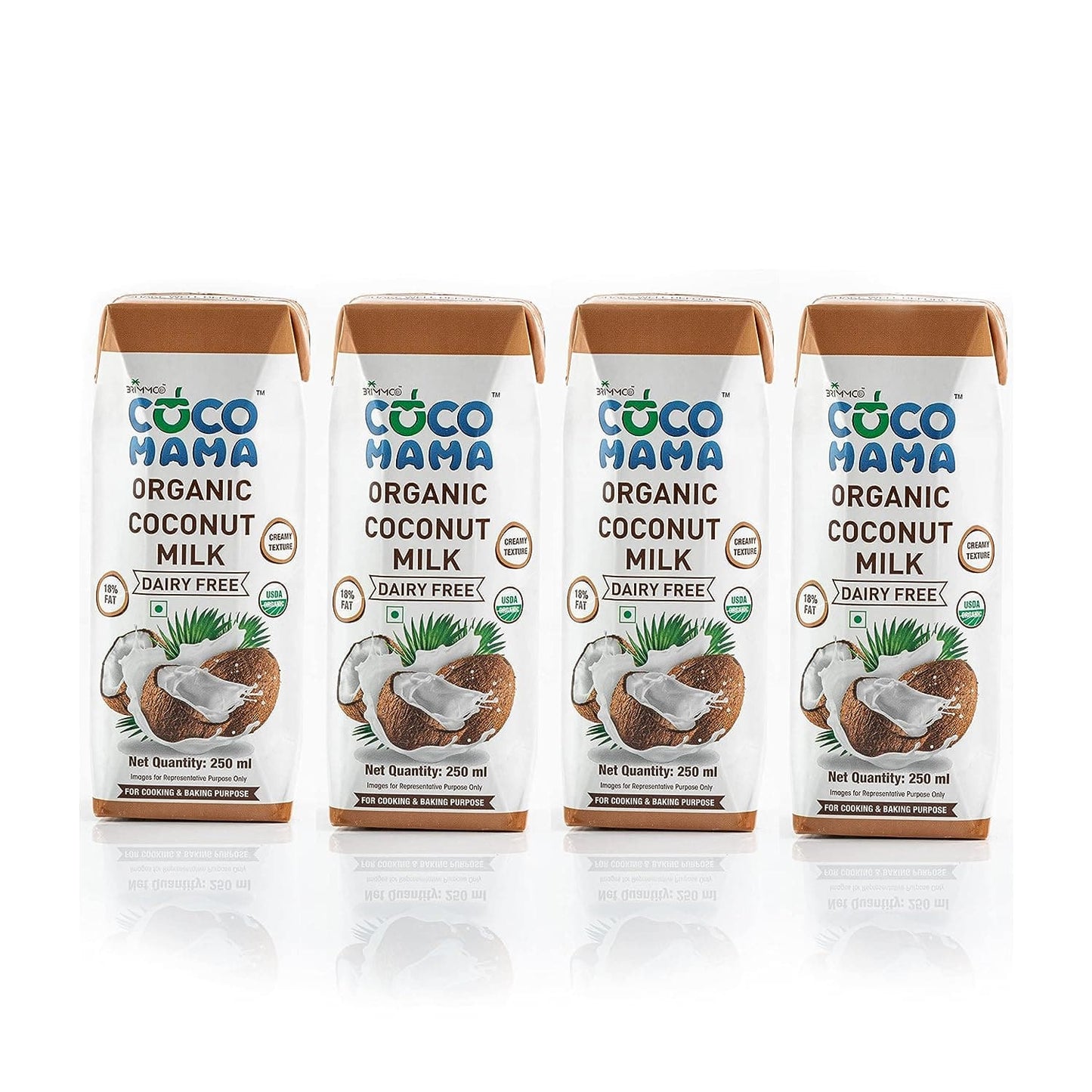 Coco Mama Organic Coconut Milk, 250 ml