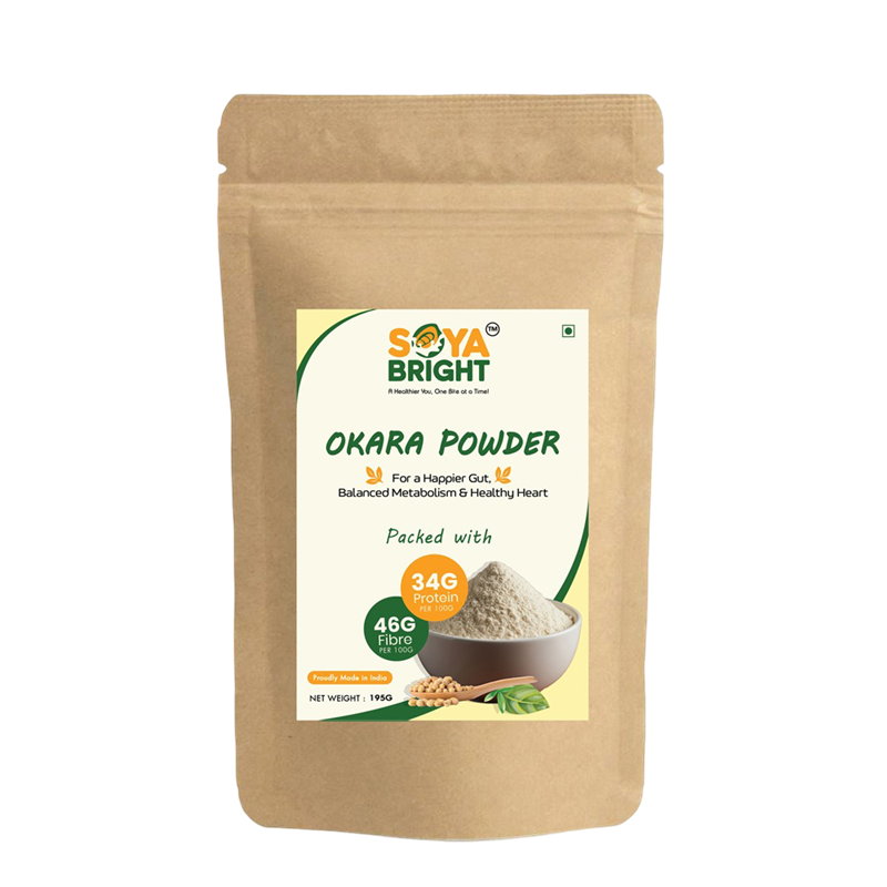 Soya Bright Okara Powder 195g | Soybean Pulp Powder | Gluten Free