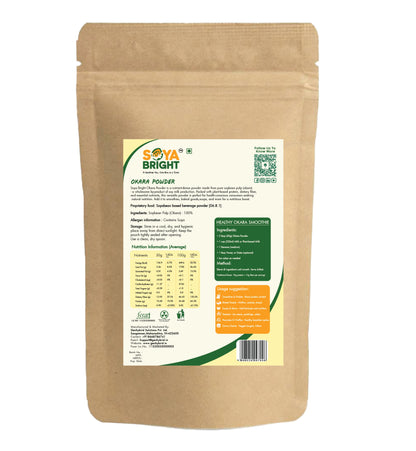 Soya Bright Okara Powder 195g | Soybean Pulp Powder | Gluten Free