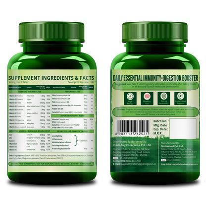 Vlado's Himalayan Organics Immunity Multivitamin with Probiotics - 180 Tablets