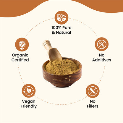 Vlado’s Himalayan Organics Arjun Chaal Powder | 100% Natural & Organic | 500g