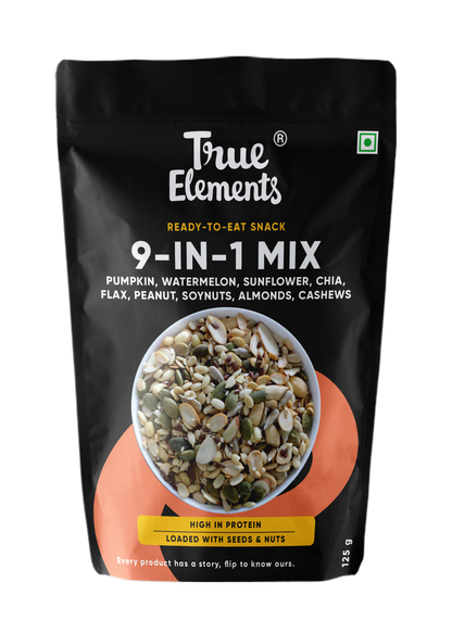 True Elements Roasted 9 in 1 Snack Mix | Seeds | Seeds Mix