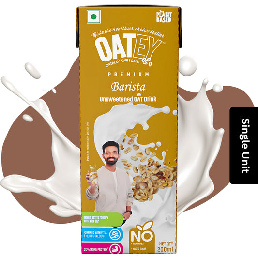 OATEY Premium Barista Oat Milk  Plant-Based Vegan Milk 200ml