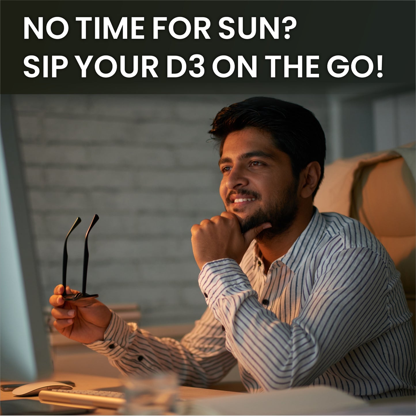 Vlado's Himalayan Organics Vitamin D3 60000 IU Shots | Cholecalciferol Vitamin D3 60000 IU Supplement I Sugar Free I Oral Solution I Vitamin D 60K for Men & Women – 5ml Each bottle - Orange Flavour - (Pack of 8)