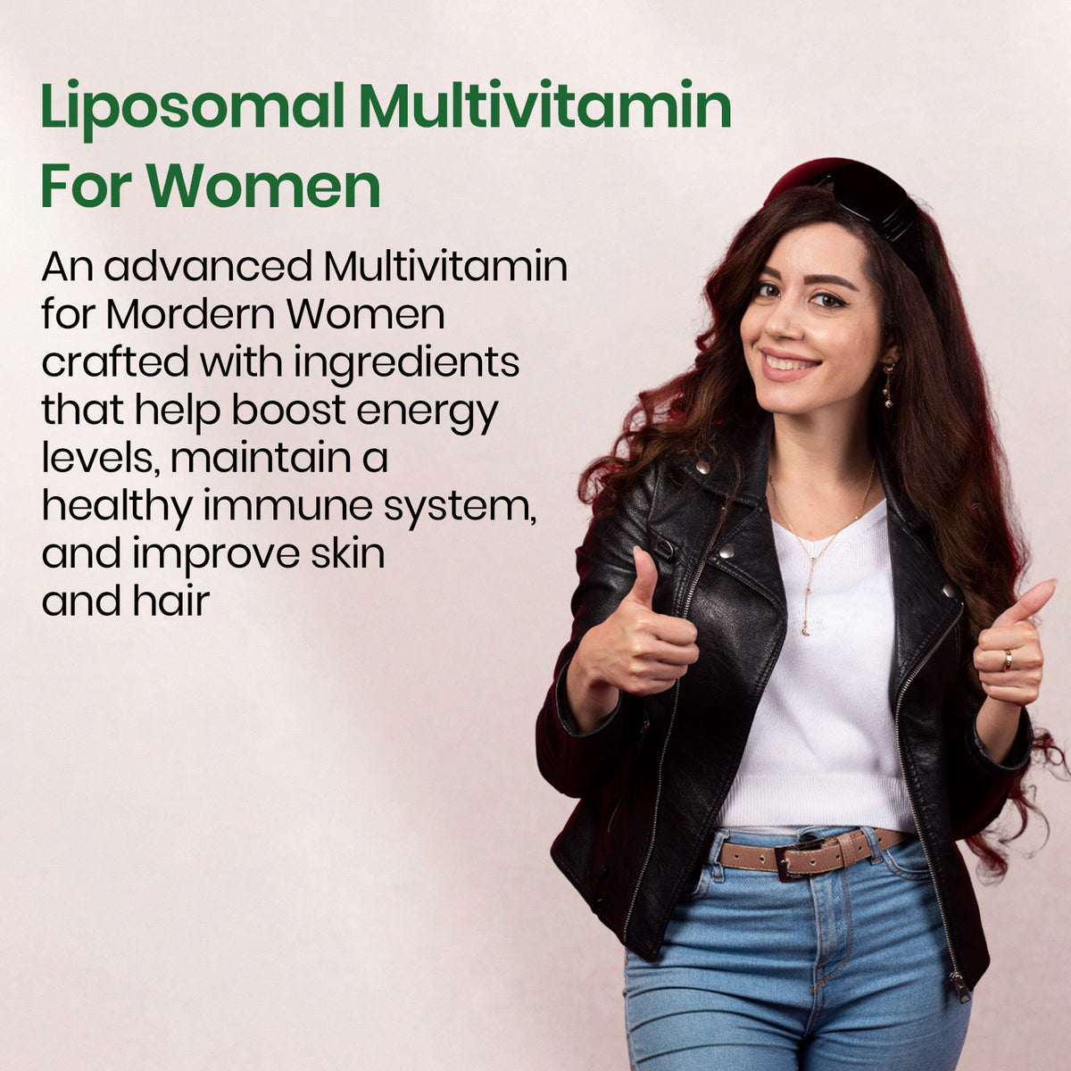 Vlado's Himalayan Organics Liposomal Multivitamin for Women || 60 Veg Capsules