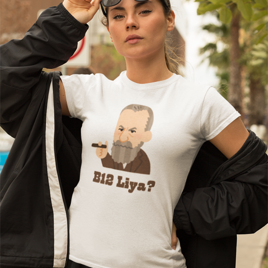 B12 liya? (Psychiatric) (women-vd-t-shirt)