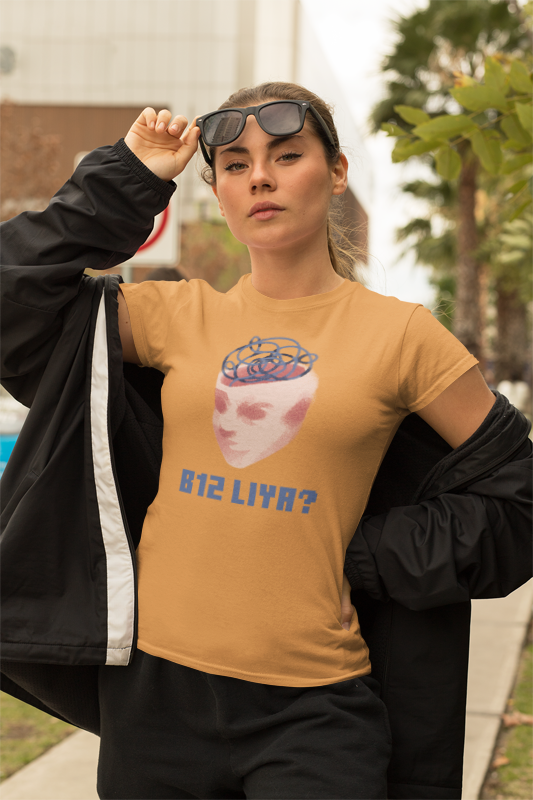 B12 Liya? (brain fog) (women-vd-t-shirt)