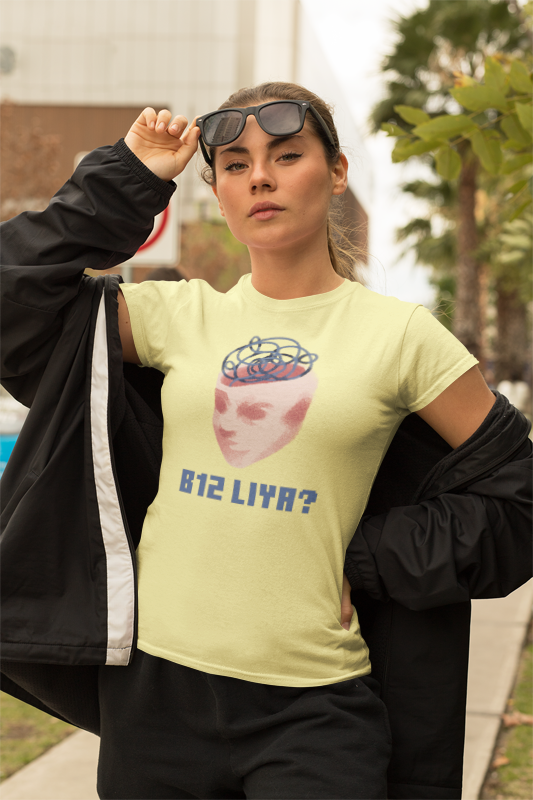 B12 Liya? (brain fog) (women-vd-t-shirt)