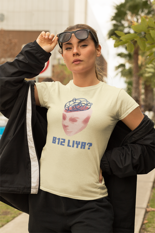 B12 Liya? (brain fog) (women-vd-t-shirt)