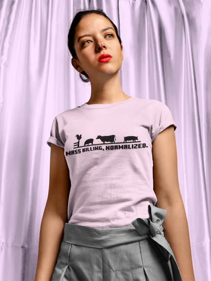 Mass killing normalised (women-vd-t-shirt)