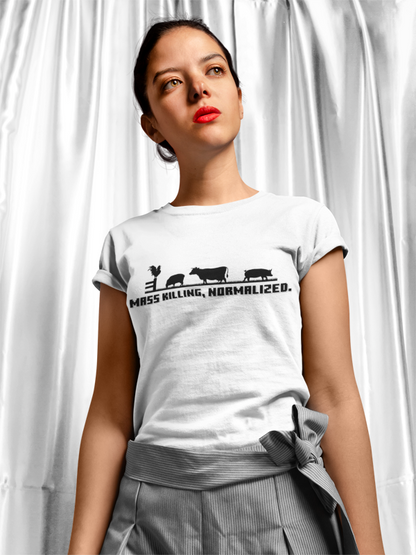 Mass killing normalised (women-vd-t-shirt)