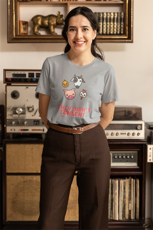 They didn't consent (icons) (women-vd-t-shirt)