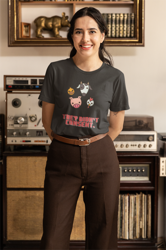 They didn't consent (icons) (women-vd-t-shirt)