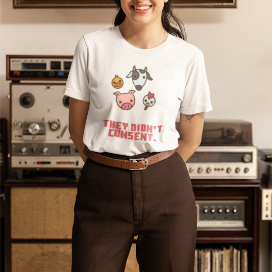 They didn't consent (icons) (women-vd-t-shirt)