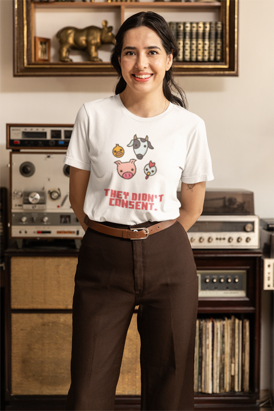They didn't consent (icons) (women-vd-t-shirt)