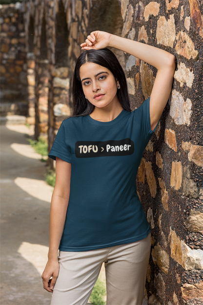 Tofu > Paneer (women-vd-t-shirt)