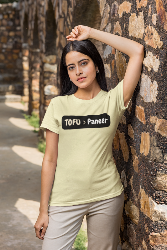 Tofu > Paneer (women-vd-t-shirt)