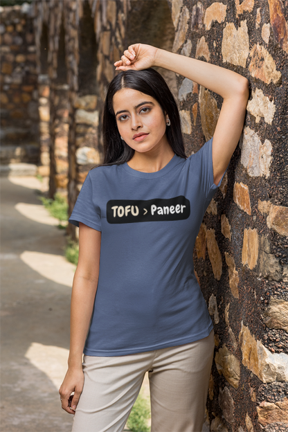 Tofu > Paneer (women-vd-t-shirt)
