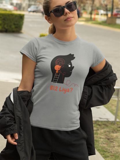 B12 Liya? (entangled mind) (women-vd-t-shirt)