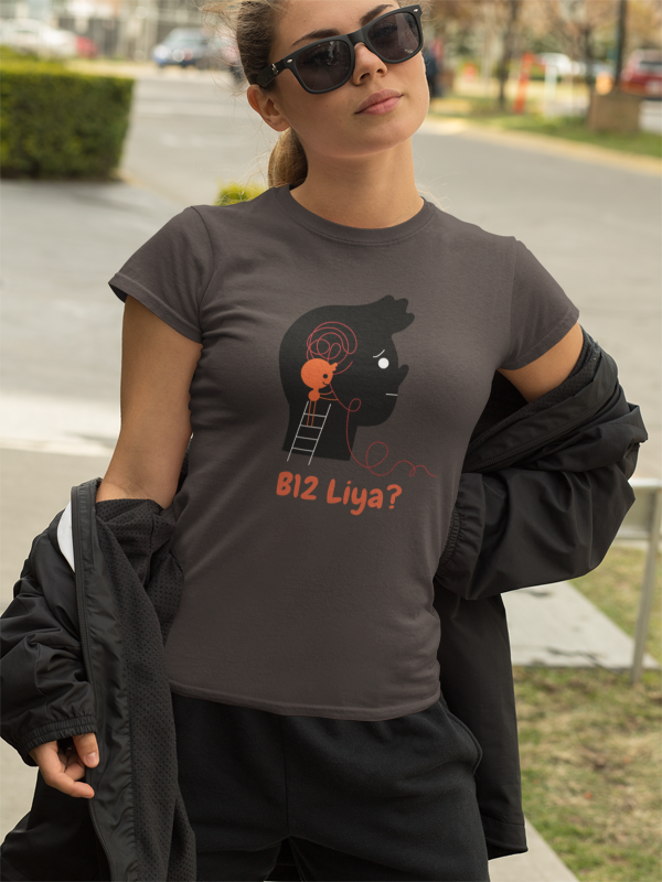 B12 Liya? (entangled mind) (women-vd-t-shirt)