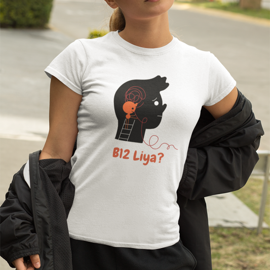 B12 Liya? (entangled mind) (women-vd-t-shirt)