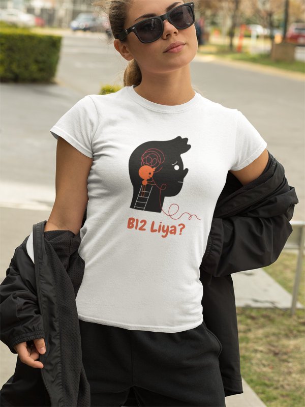 B12 Liya? (entangled mind) (women-vd-t-shirt)
